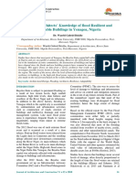 Assessing Architects' Knowledge of Flood Resilient and Adaptable Buildings in Yenagoa, Nigeria