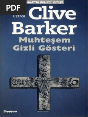 Clive Barker Muhtesem Gizli Gosteri Pdf Cs Pdf