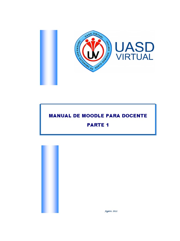 Tutorial Moodle Parte Uno | PDF | Moodle | Informática