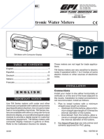 TM Series Electronic Water Meters: User Manual