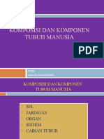 Komposisi Dan Komponen Tubuh Manusia