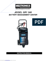 Model Gr1 240: Battery Management Center
