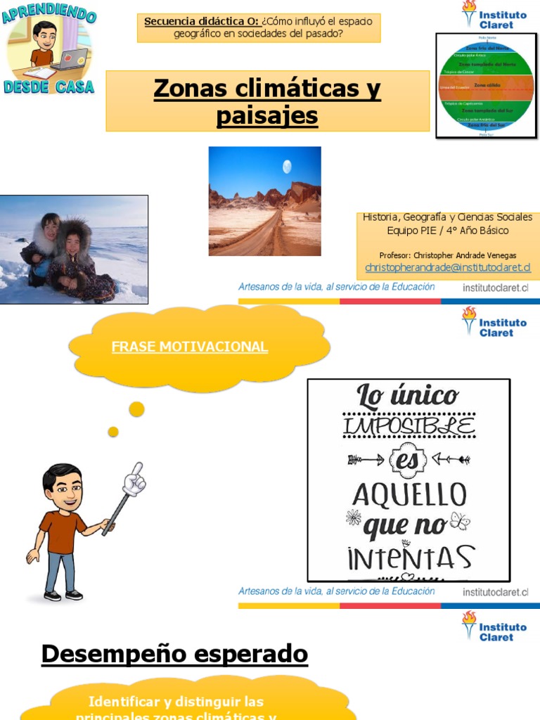 Zonas Climáticas y Paisajes de la Tierra | PDF | Clima | Zona tropical