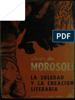 MorosoliJJ LaSoledadylacreacionliteraria