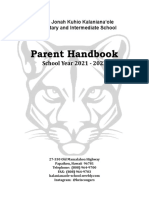 Parent Handbook 2021-22
