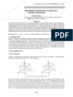 Elastic Anisotropy of HCP Metal Crystals and Polycrystals