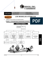 Los Modelos Atómicos: Contenido