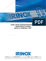 Manual Irinox