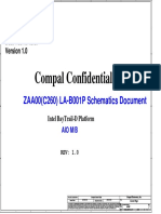 Compal La-b001p r1.0 Schematics