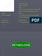 Metabolism e