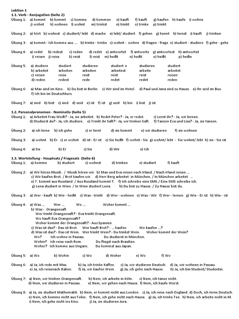 Aber hallo a1 l sungen pdf