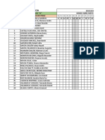 REGISTROS DE ASISTENCIA 6to VEG.