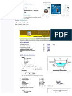 PDF Plantilla de Memoria de Calculo Sifon Invertido - Compress