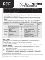 PPL On-Job Training Programme-2021