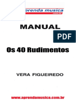 Manual Vera Os 40 Rudimentos