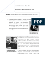 Análisis socioeconómico - Argentina capital internacional 1952-1970
