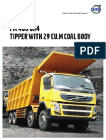 FM 400 8X4 Tipper With 29 Cu.M Coal Body