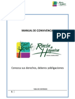 Manual de convivencia Conjunto Residencial Rincón de Hayuelos