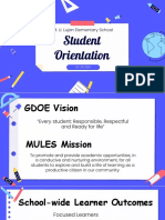 Student Orientation Sy21-22 FTF