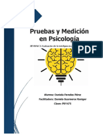 Pruebas y Medición en Psicología: SEMANA 3. Evaluación de La Inteligencia y El Rendimiento