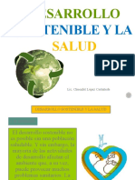 DERECHO AMBIENTAL - CLASE No.4 DESARROLLO SOSTENIBLE Y LA SALUD