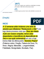 O domínio próprio é um processo contínuo