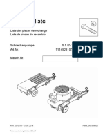 Ersatzteilliste: Schneckenpumpe S 5 Ev TM Art - Nr. 111452310/330