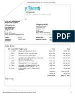 LEADING BRANDS #2225 - Colon Commerce - Invoice