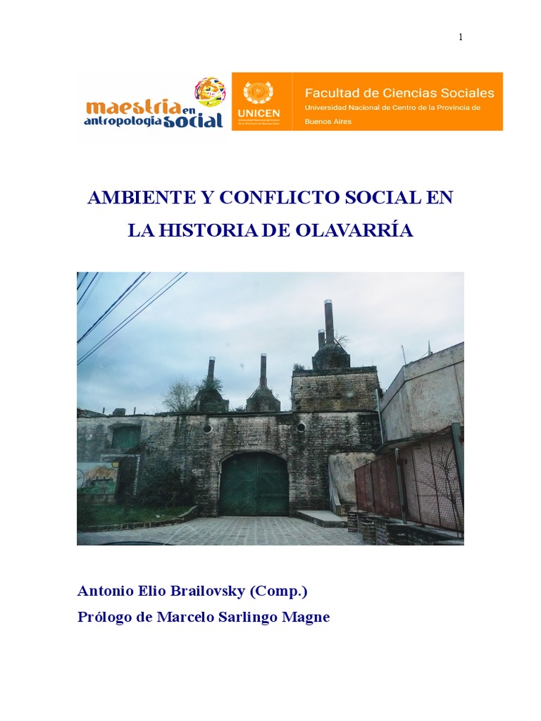 Ambiente y Conflicto Social en La Historia de Olavarria | PDF | Historia  ambiental | Naturaleza