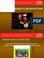 Checking Guest's Satisfaction