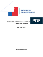 Diagnóstico para Desarrollar Plan de Riego en Cuenca de Aconcagua - 2