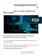 Direito Potestativo: conceito e exemplos