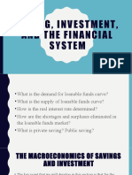 2.2. Saving Investment and The Financial System