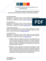 2016, Magaña Et Al - Propiedades Psicométricas Condiciones Formación Científica