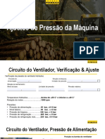 NE-5 Ajustes Da Máquina (Ventilador, Transmissão & Grua)