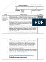 Historia PLANIFICACIÓN DIARIA 6° 2018