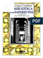 1998 a Biblioteca Desaparecida - Luciano Canfora