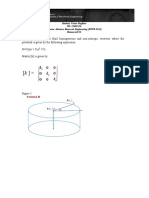 Assume a single phase fluid homogeneous and non-isotropic reservoir where the potential is given by the following expression: Φ=C lnr + C z +C Matrix (k) is given by