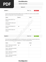 RDBMS and HTML Mock Test - 1549089885404