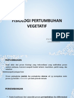 Pertumbuhan Vegetatif