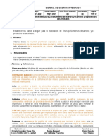 PR-FOT-002 Procedimiento para Nuevos Desarrollos