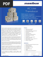 Masibus DA-DV-DW-DVA-DH-DPF - R6F - 1217 - AC Line Transducer