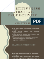 Competitiveness, Strategy, Productivity