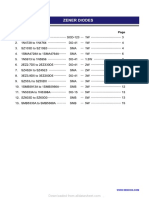 Datasheet - Diodos Zenner