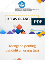 MATERI BIMTEK KELAS ORANG TUA