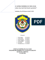 Kelainan Kerusakan Gigi Anak Pada Daerah Agroindustri Kel.6