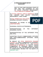 Manuscript For Cascading and Tactical Review Meeting