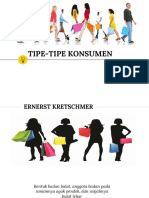 Tipe Tipe Konsumen