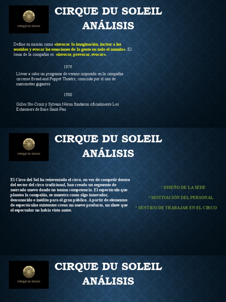 Cirque Du Soleil | PDF