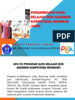 Pengimbasan Guru Belajar Seri Asesmen Kompetensi Minimum (